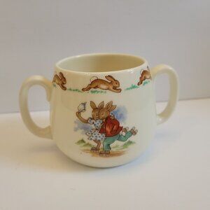 Royal Doulton Bunnykins Two-Handled Childs Bone China Cup